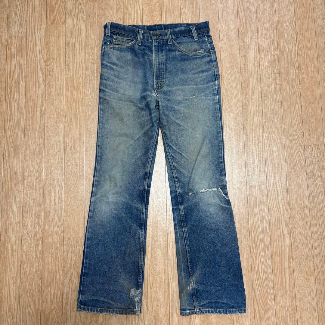 80s リーバイス517 USA製　鬼ヒゲ