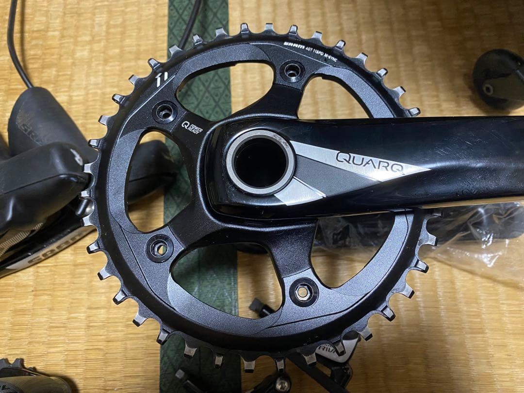 SRAM RIVAL 11s フロントシングルセット クランク抜き