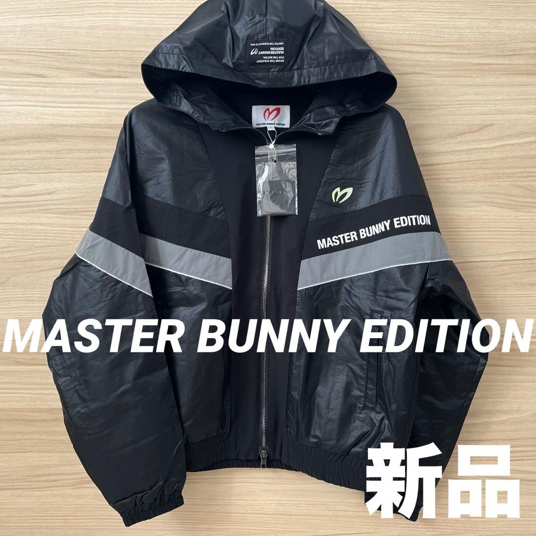 新品★39,600円 マスターバニーエディション フーディブルゾン 春物 黒1