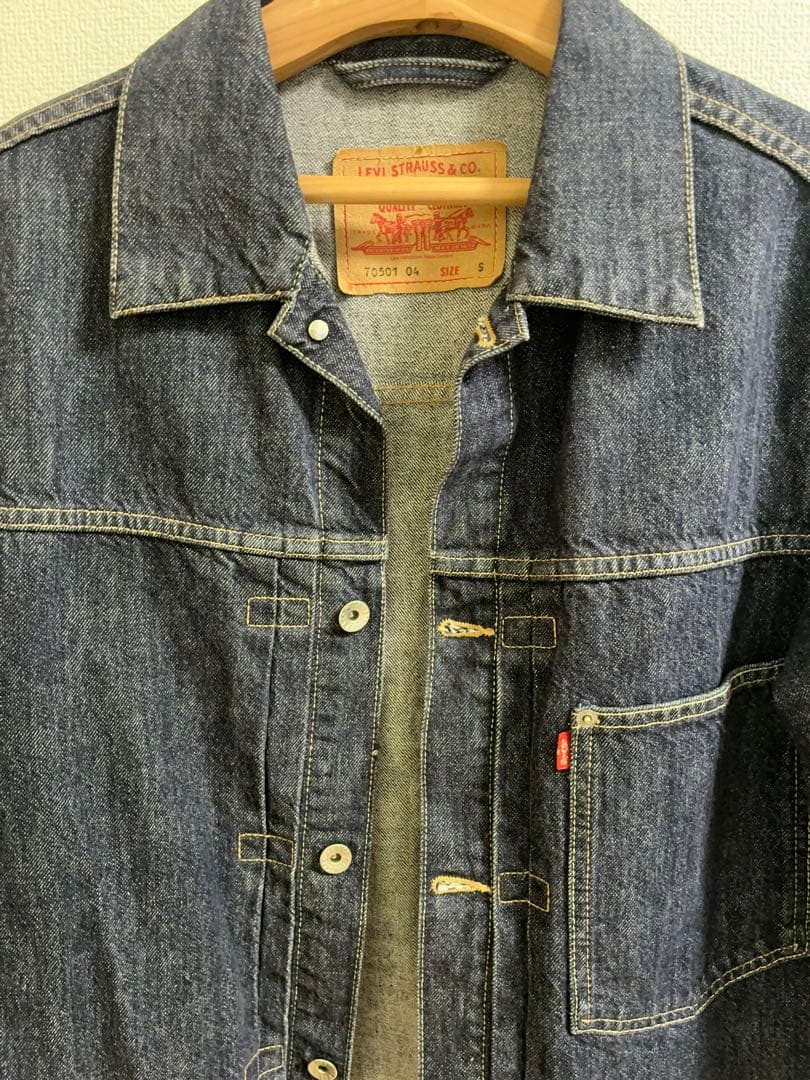 Levi’s デニムジャケット 70501 04 1st ユーロリーバイス