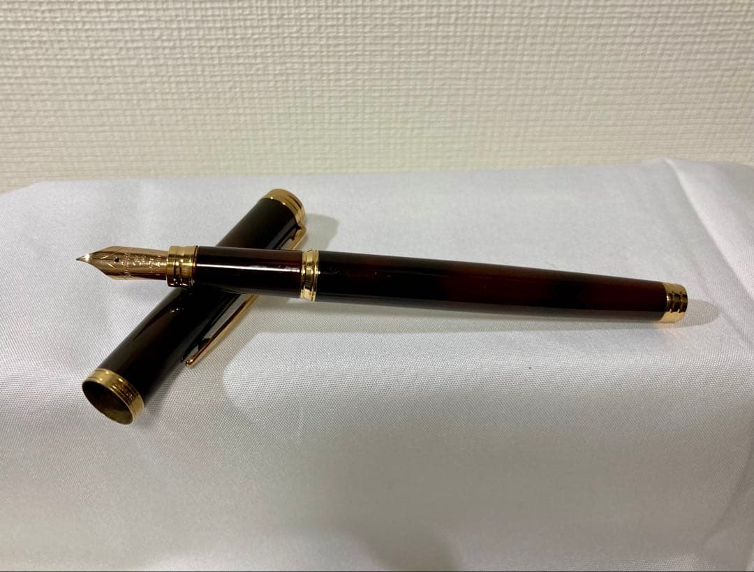 【WATERMAN】 万年筆 ケース付き ジェントルマン?　18k