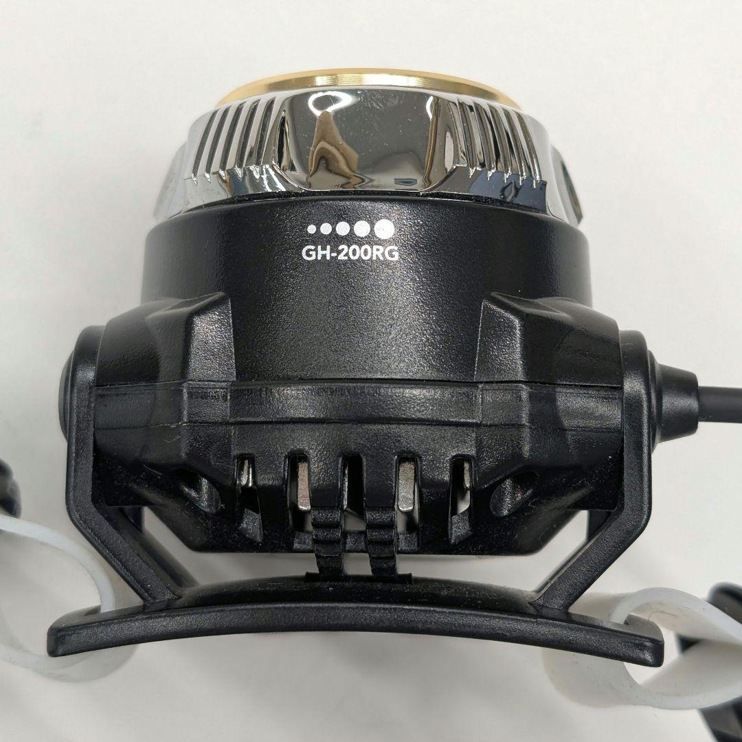 GENTOS 充電式ヘッドランプ 高輝度LED(GH-200RG)