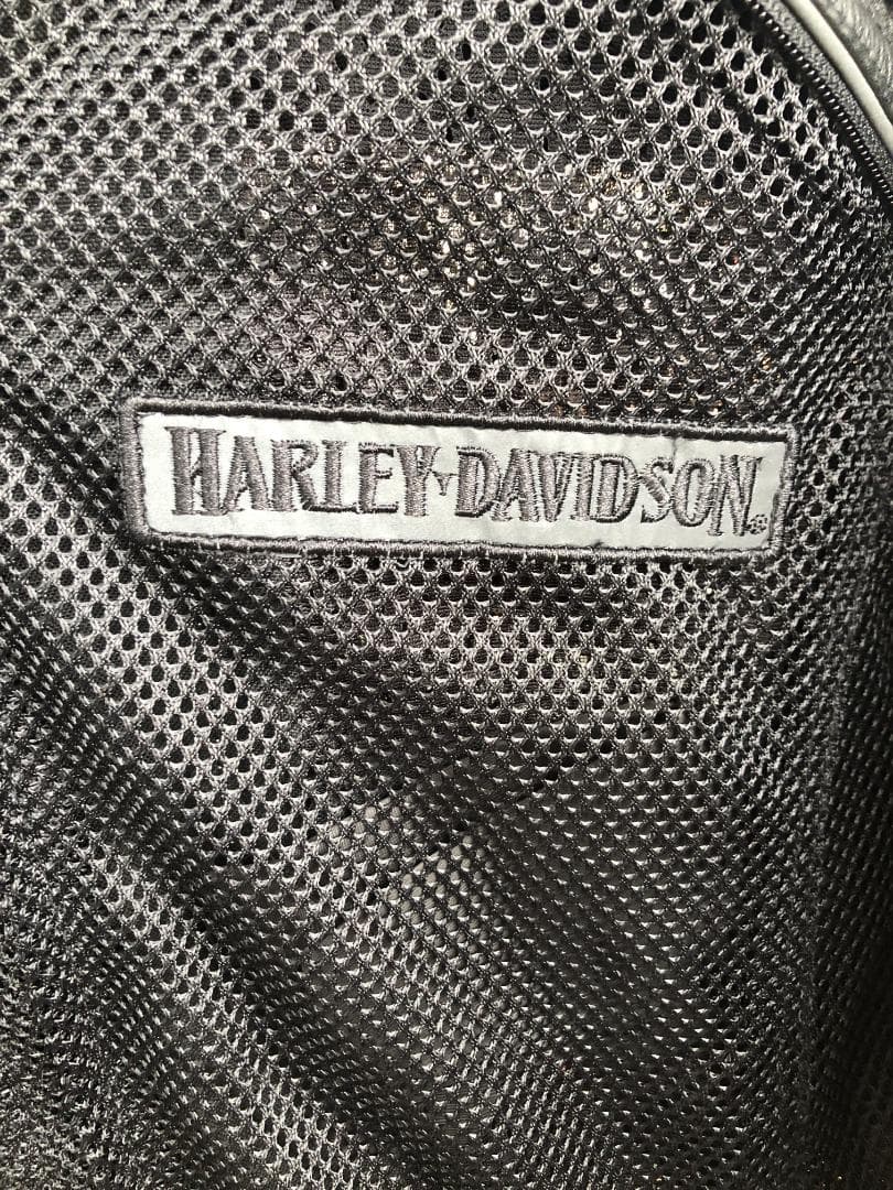 新品 Harley-Davidson 2WAY ライダースレザージャケット L