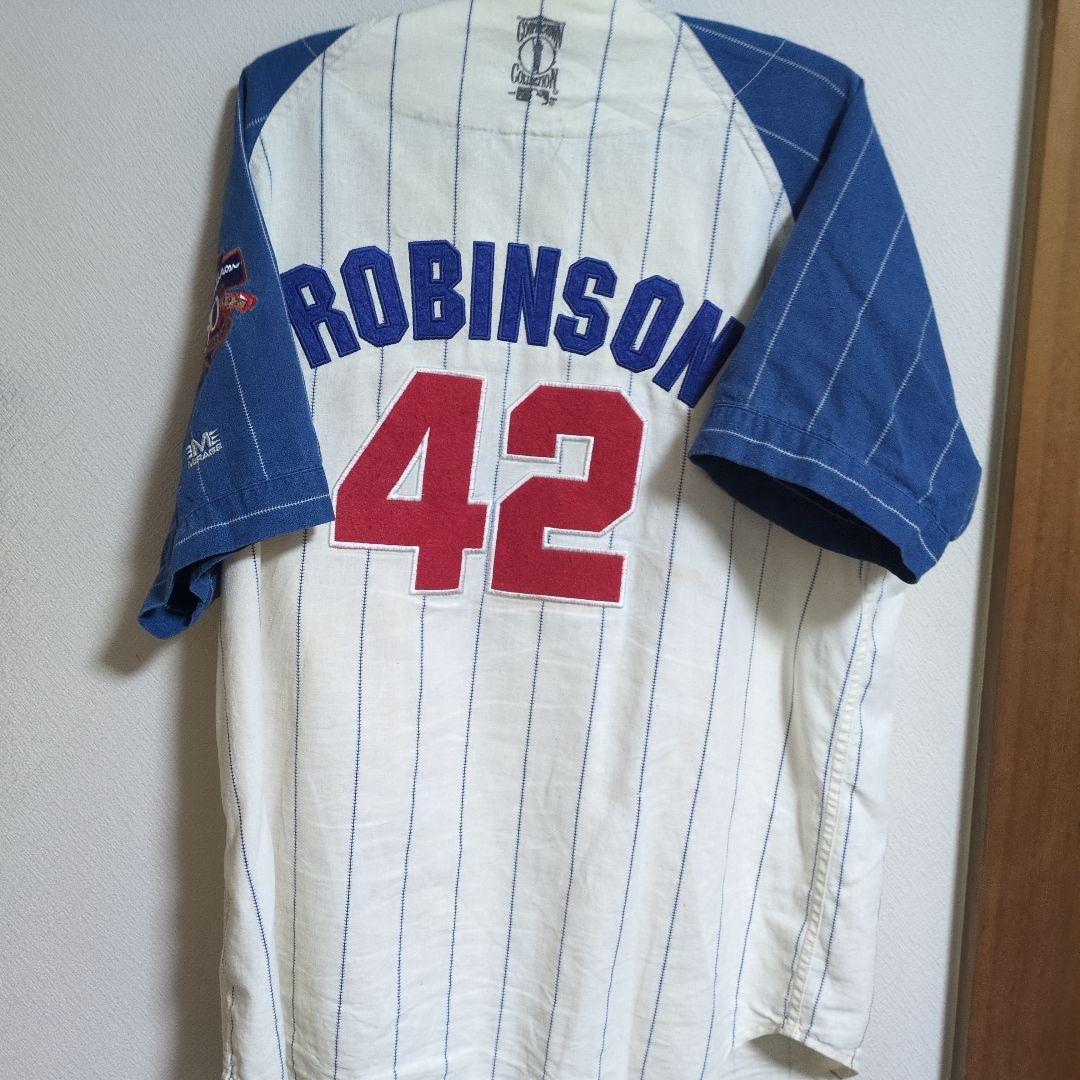 Brooklyn Jackie Robinson 50周年パッチ付き97年