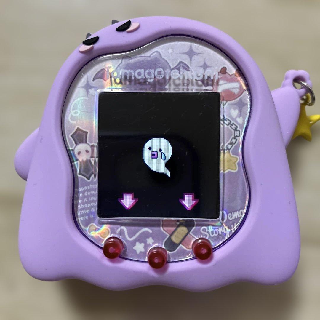 たまごっちUNI Tamagotchiuni 本体 パープル カバー付き