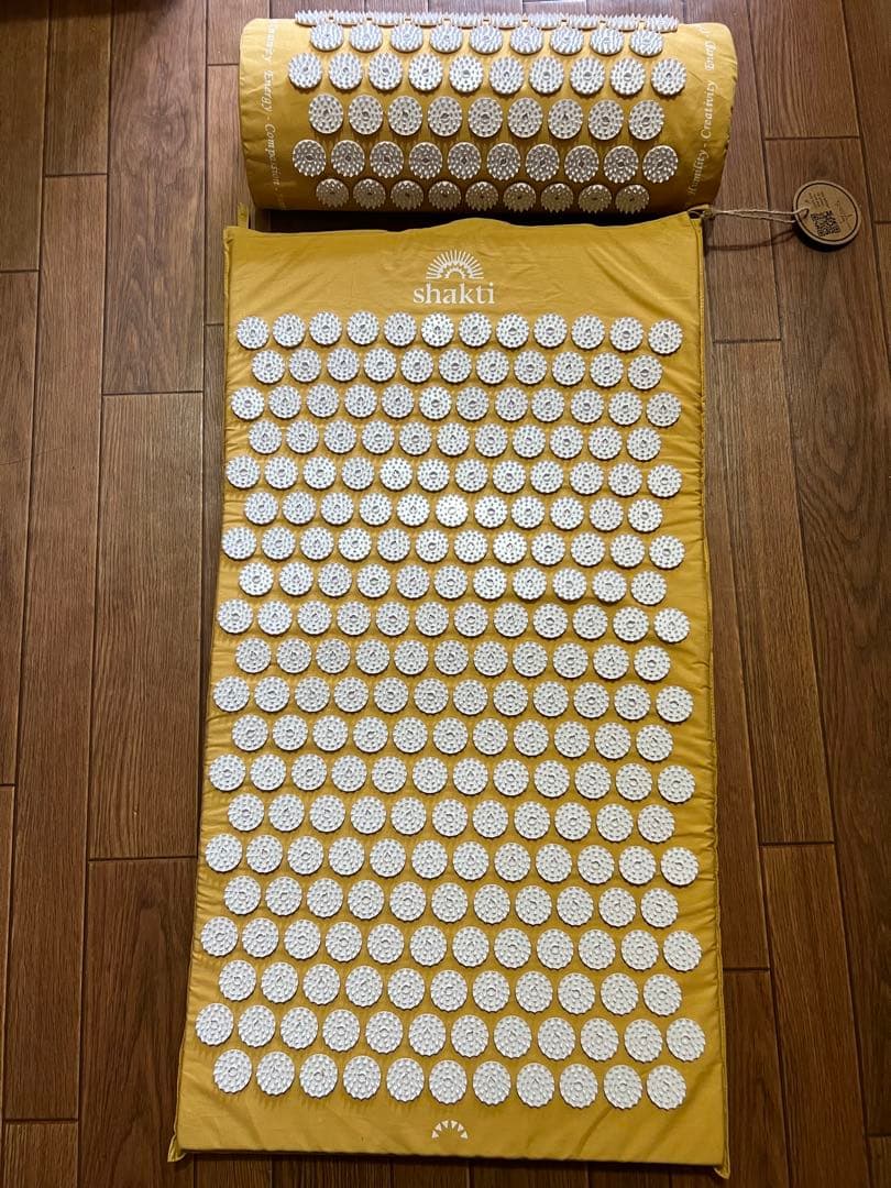 シャクティマット 正規品 枕セット 美品 リラックス ヨガ 指圧マット