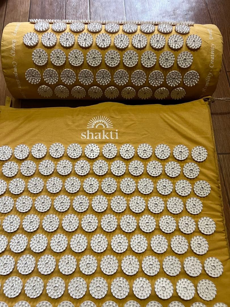 シャクティマット 正規品 枕セット 美品 リラックス ヨガ 指圧マット