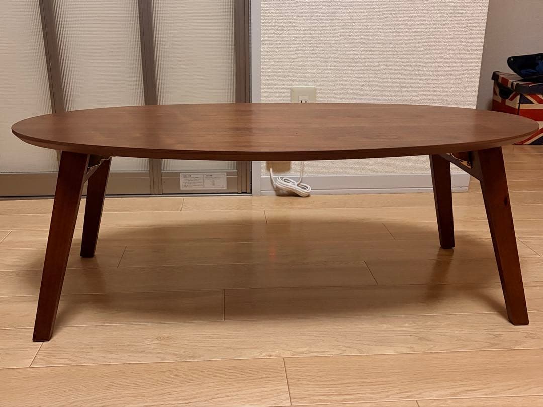 [新品未使用]フクダクラフト　オーバルテーブル　品番TO-9045v