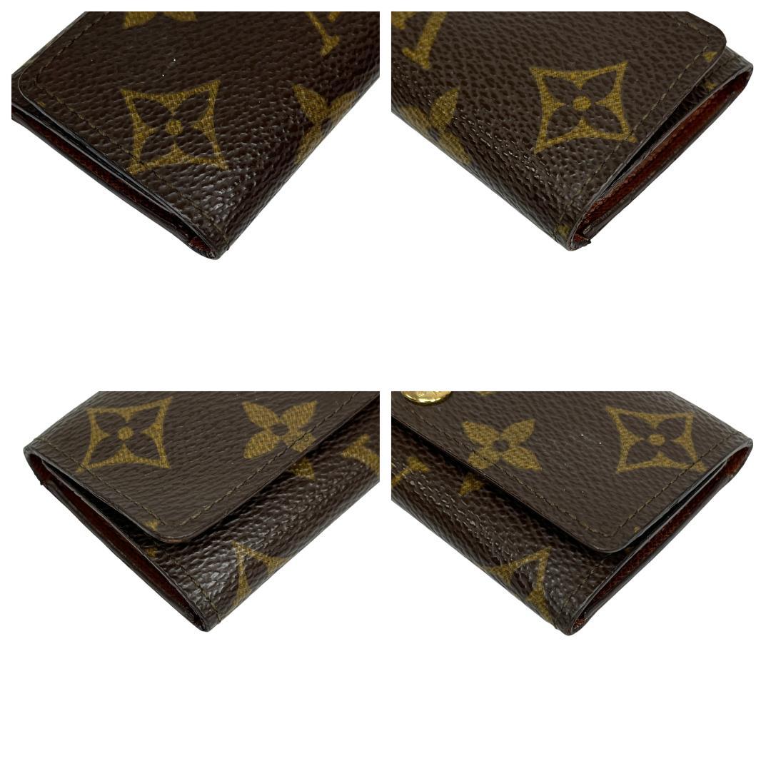美品 LOUIS VUITTON キーケース 4連 モノグラム ミュルティクレ4