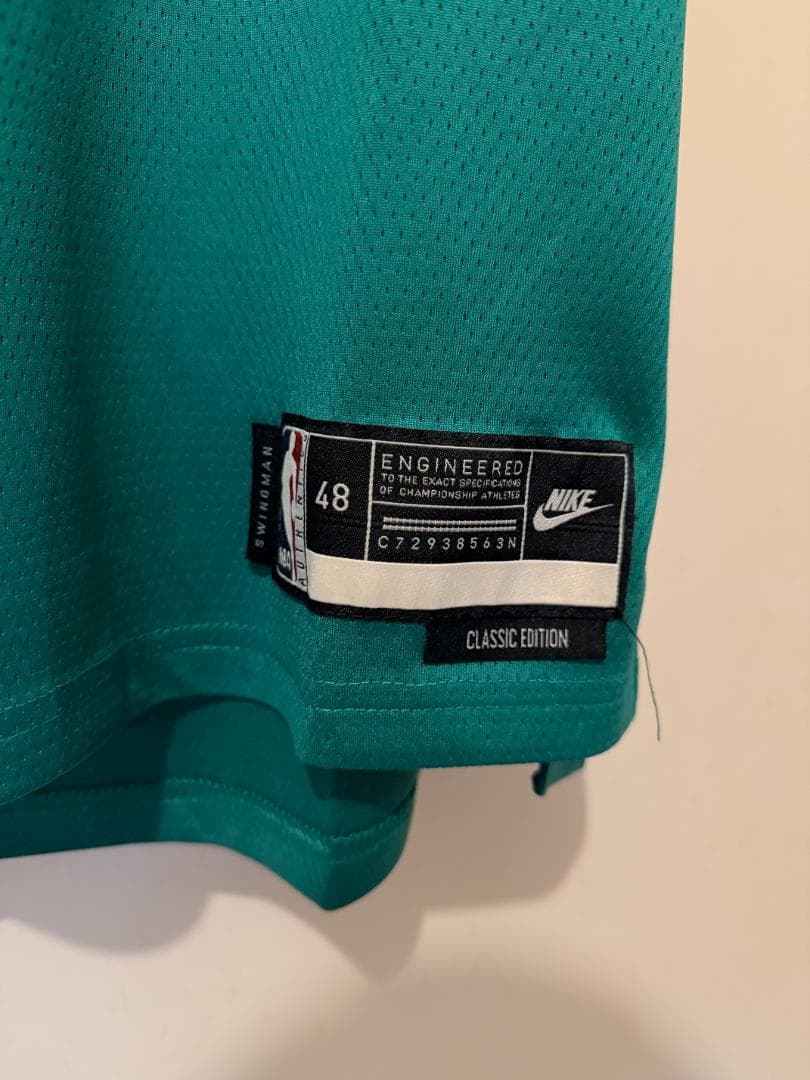 【新品】NBA マーベリックス クーパー・フラッグ ユニフォーム 緑 L