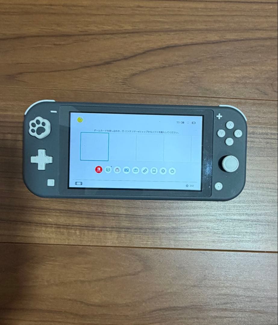 Nintendo Switch Lite グレー 本体 クリアケース付き