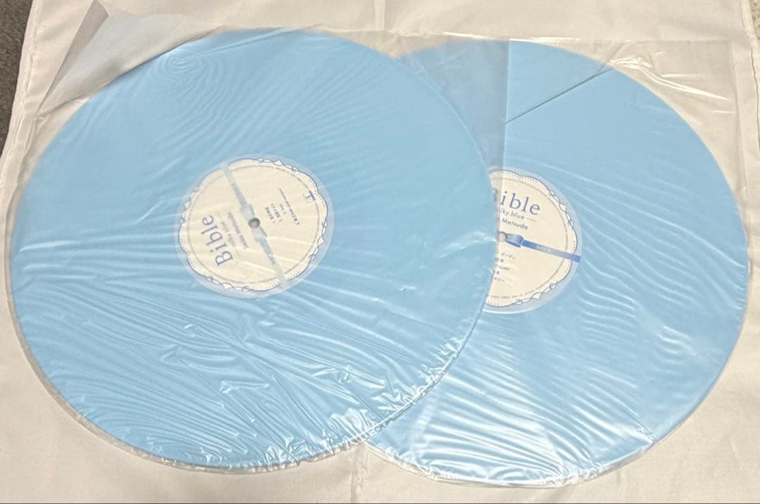 松田聖子 Bible milky blueアナログレコード
