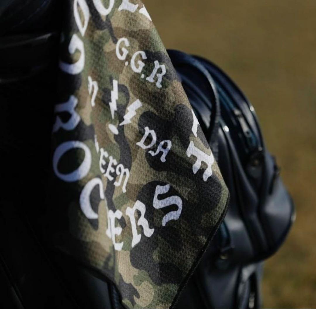 【限定】GOOLD GOLF ROCKERS OG LOGO CAMO タオル