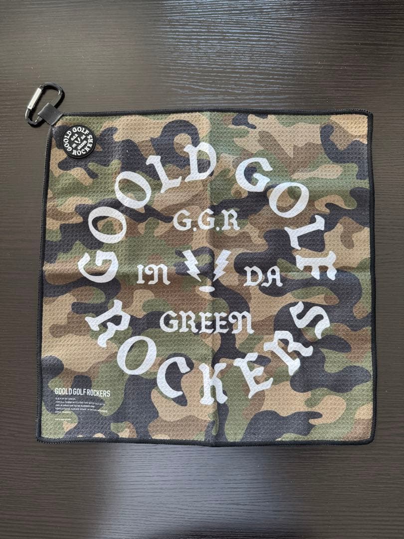【限定】GOOLD GOLF ROCKERS OG LOGO CAMO タオル