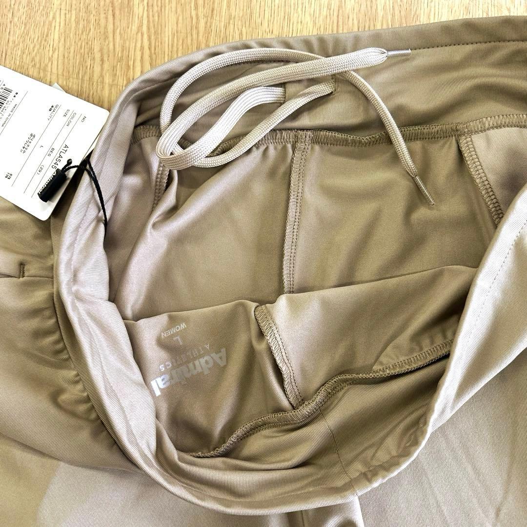 Admiral レディーステニスウエア　ハーフパンツ　　ベージュ　L