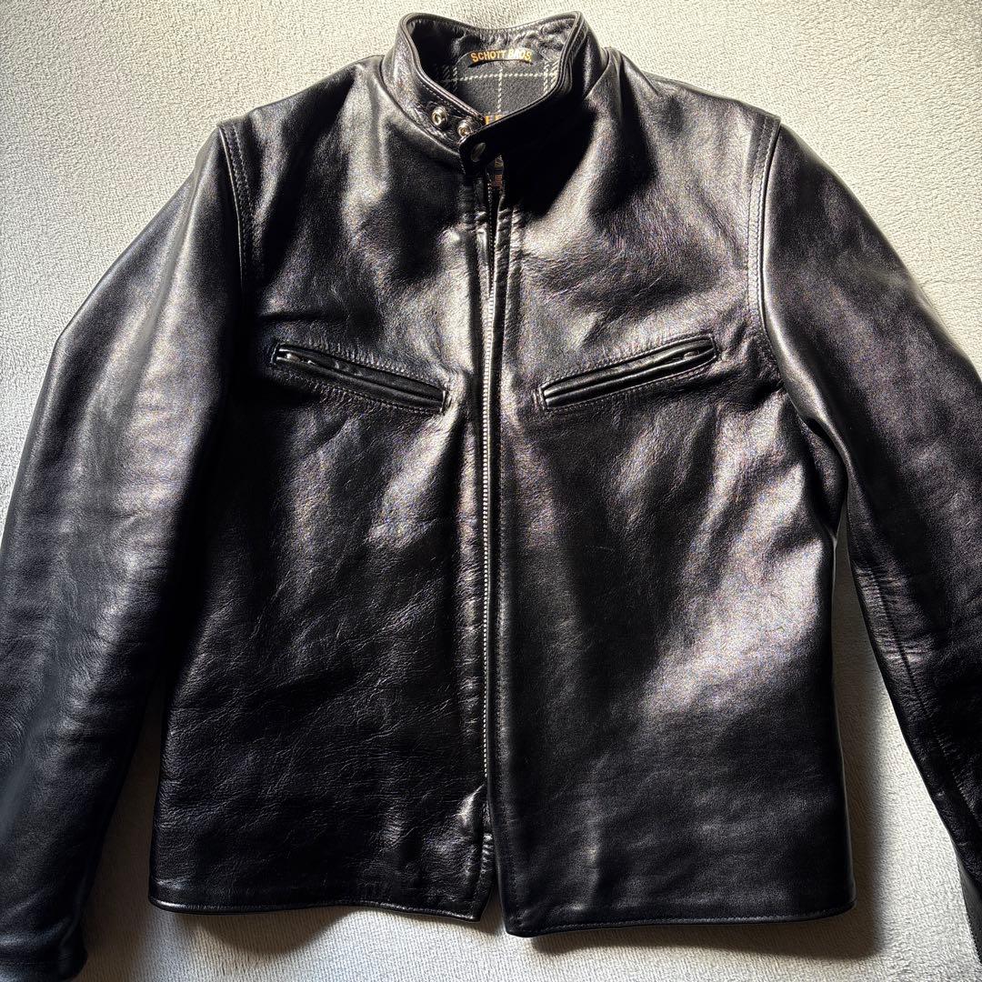 ジャケット・アウター 669US SPECIAL HORSEHIDE CAFERACER JACKET