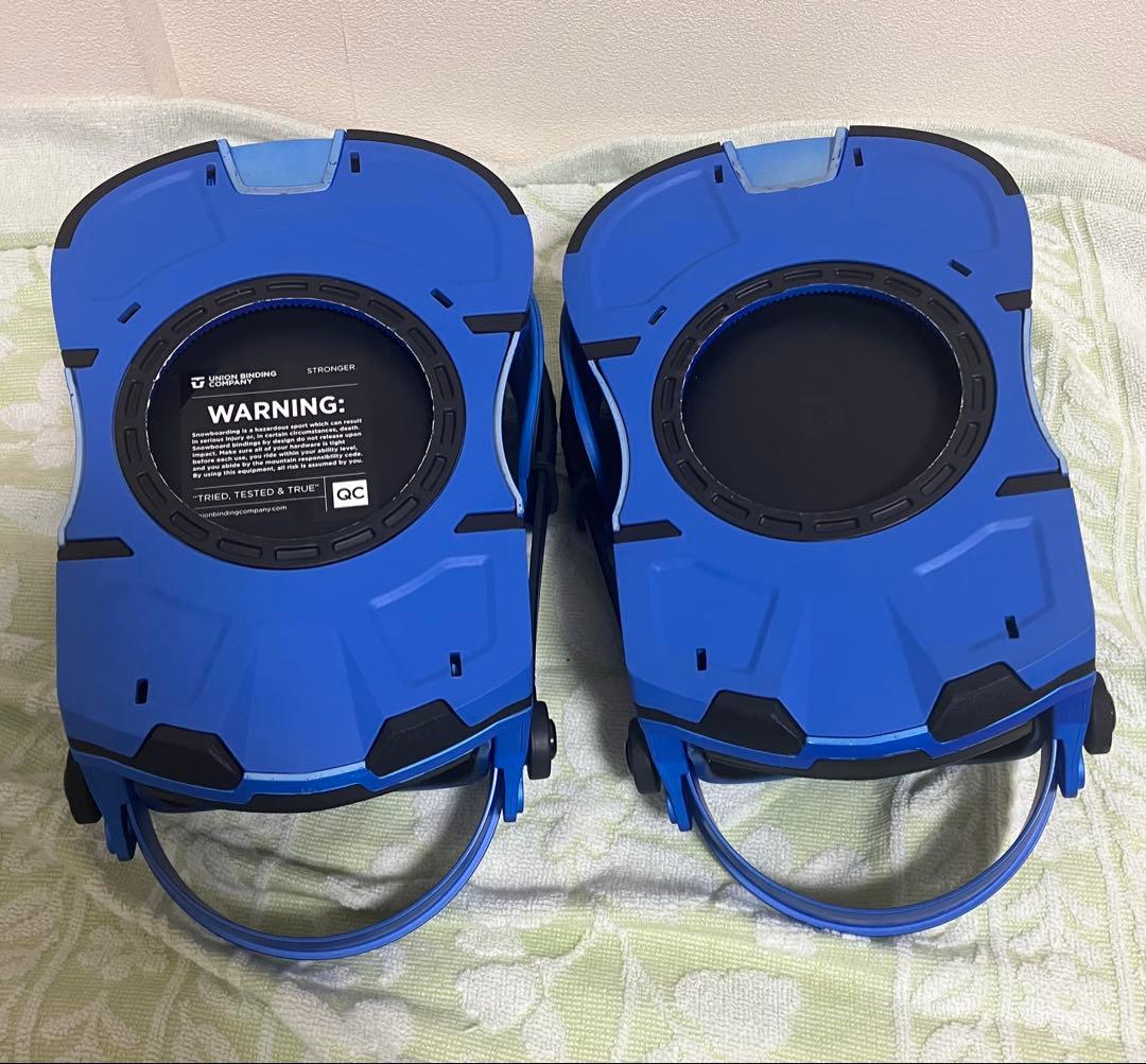 【新品・未使用】UNION FORCE ビンディング 青　Mサイズ　24ー25
