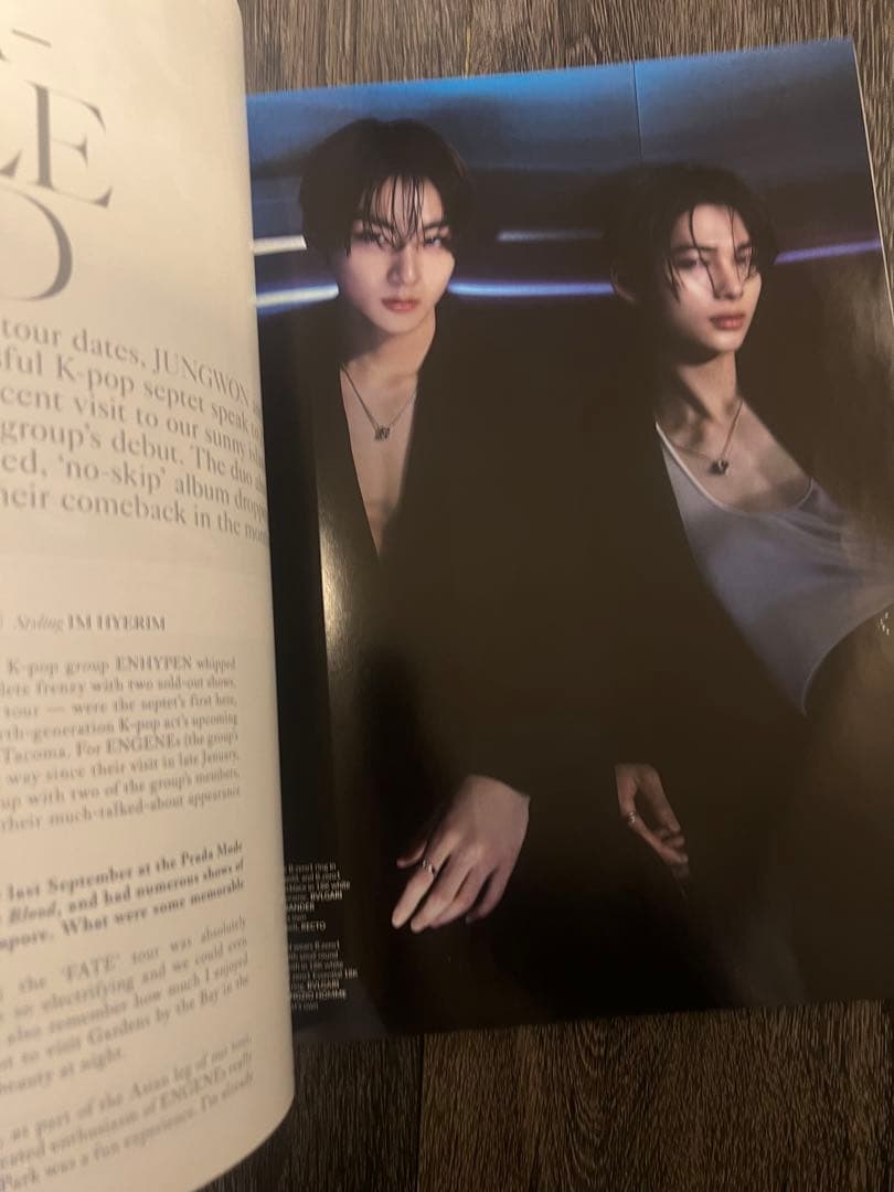 日本未入荷　ENHYPEN LOFFICIEL ジョンウォン雑誌
