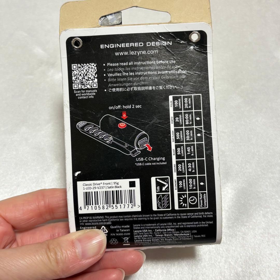 アクセサリー LEZYNE CLASSIC DRIVE 500+