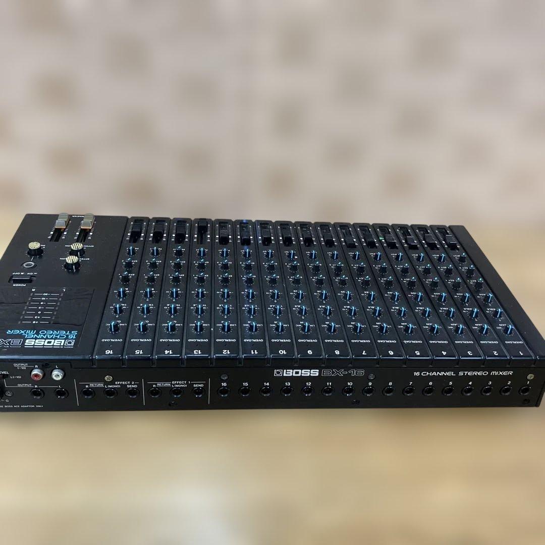【ジャンク】 BOSS BX-16 16CHANNEL STEREO MIXER
