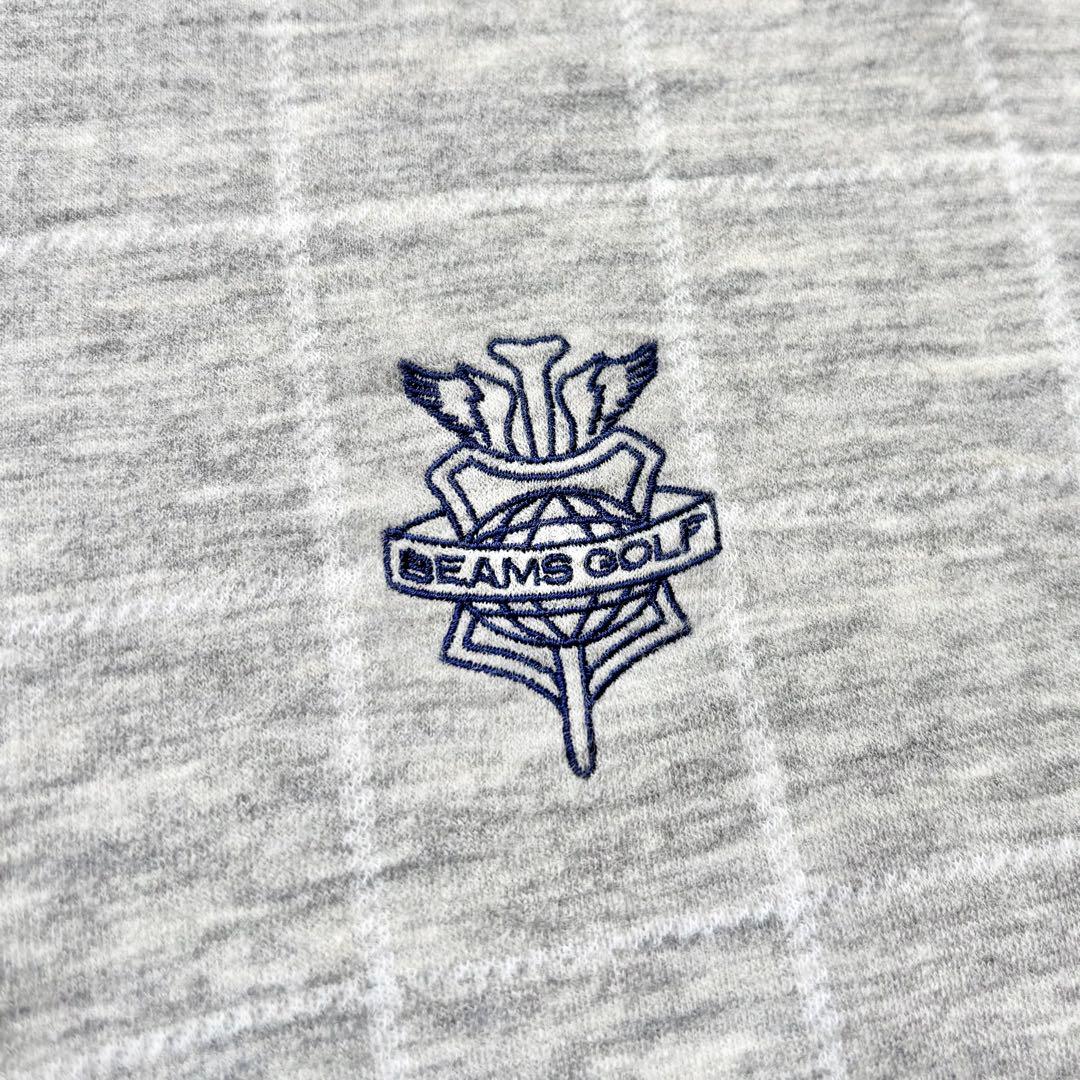 BEAMS GOLF ビームスゴルフ ウール混 ハーフジップハイネックシャツ M