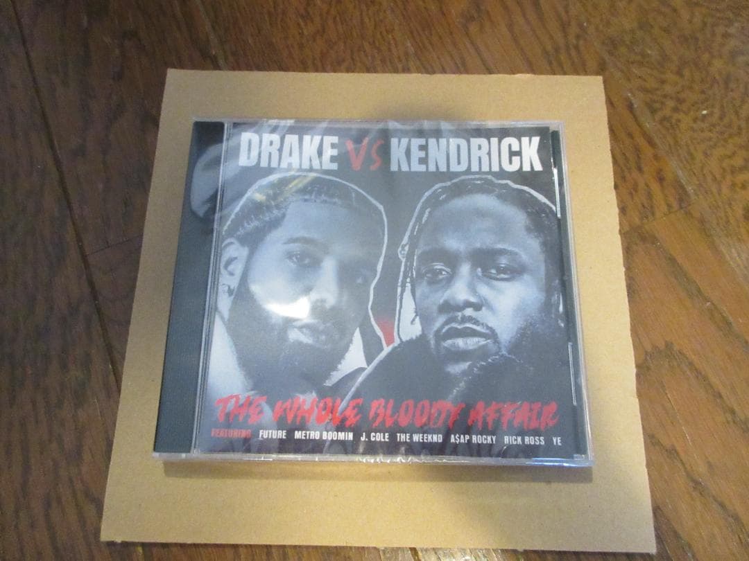 新品　Drake vs Kendrick　ファン必携