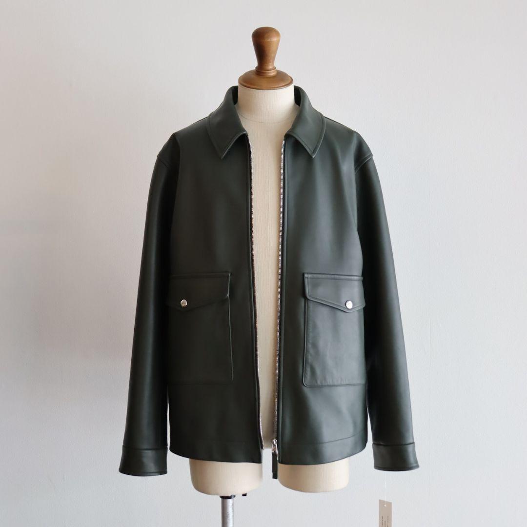 レー　Cale （カル）Lamb Leather Blouson　サイズ4