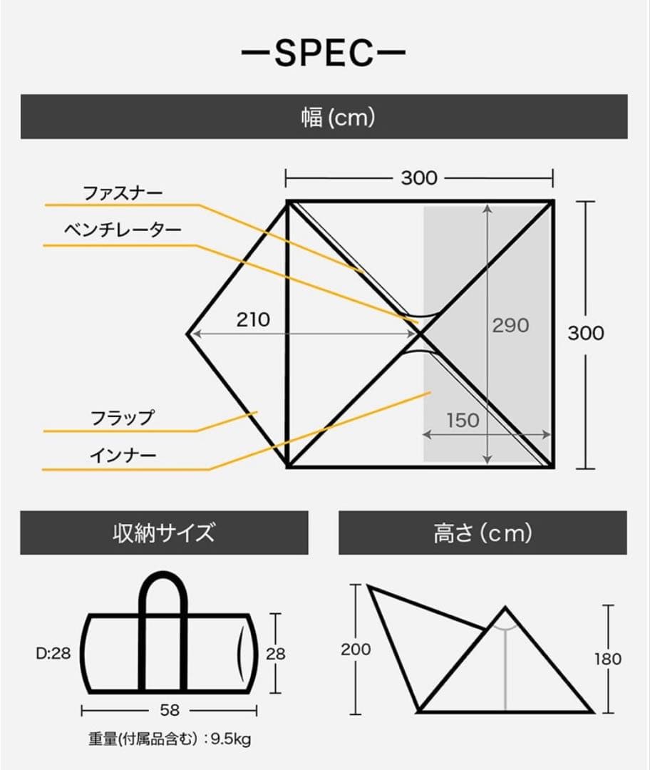 WAQ Alpha TC SOLO DX フロントウォールセット（タンカラー）