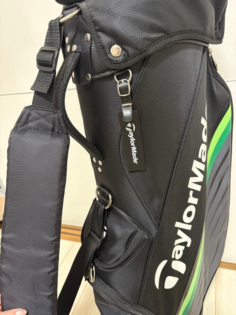 【美品】TaylorMade テーラーメイド キャディバック ブラック