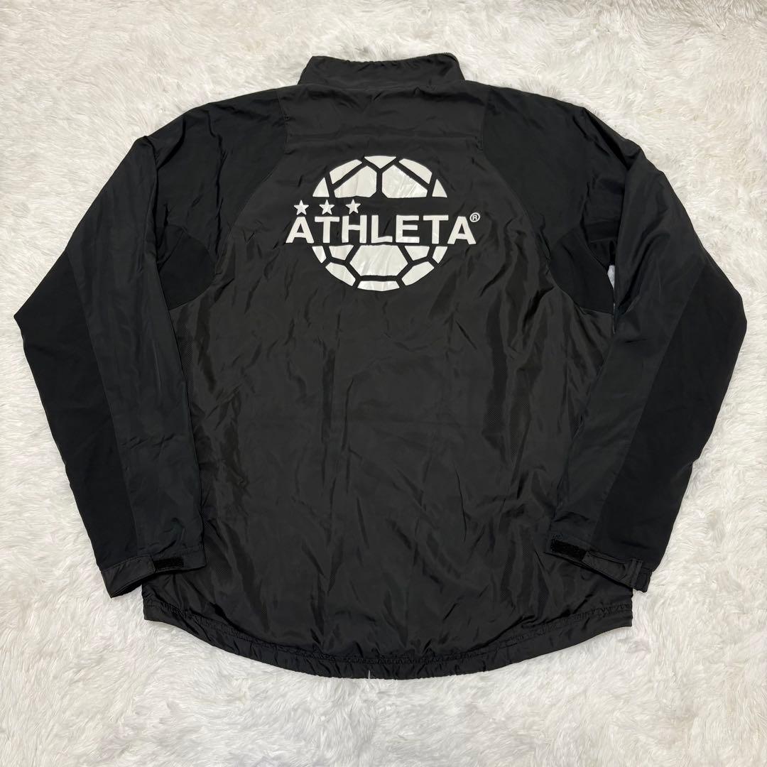 ATHLETA アスレタ トレーニングウェア O 上下セットアップ ブラック