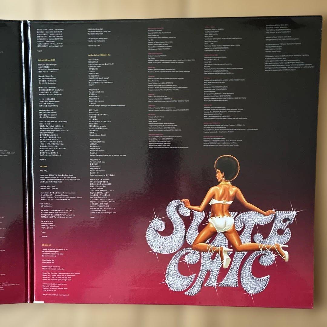 SUITE CHIC 安室奈美恵　レコード　2LP ジャケット左下凹みあり