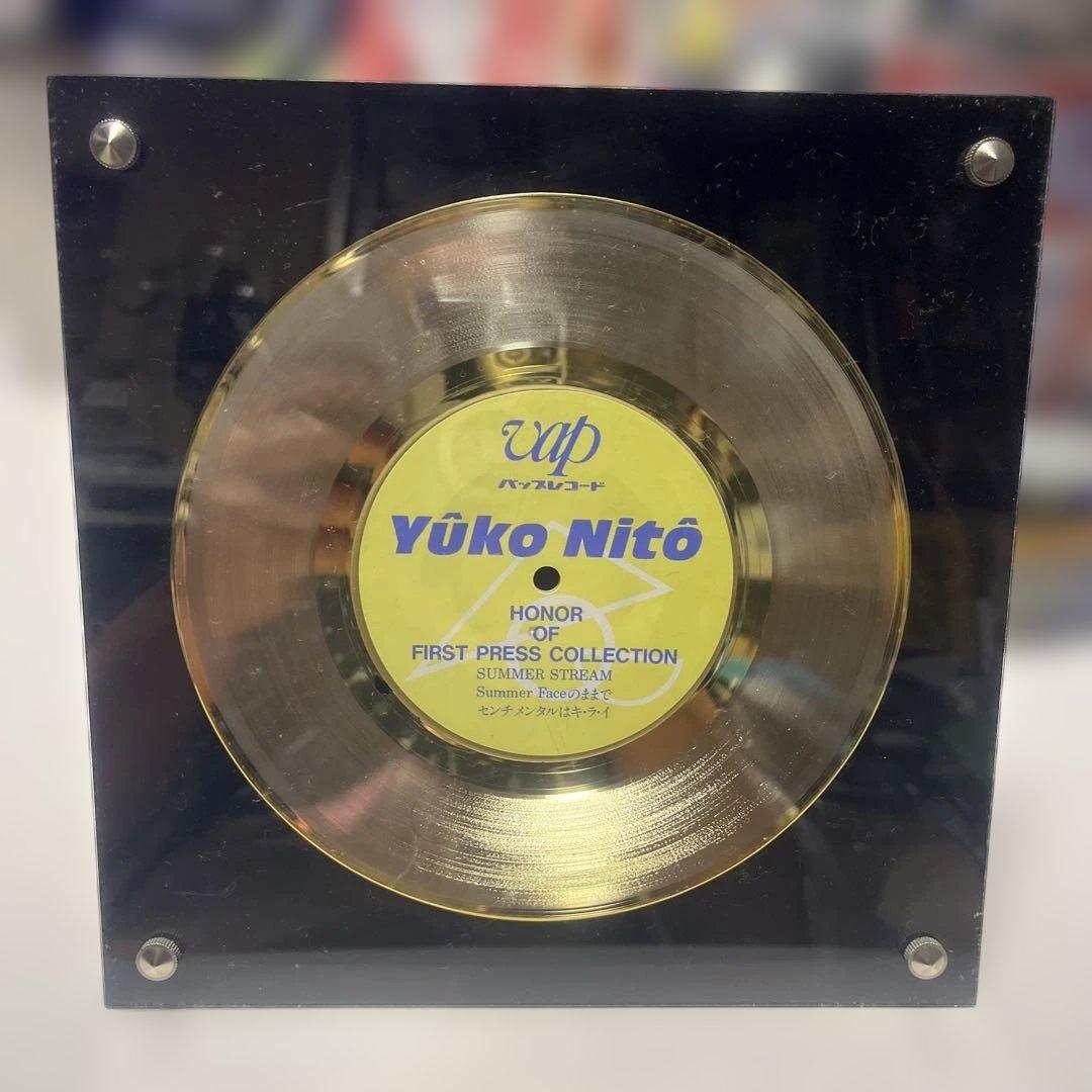 vapレコード 仁藤優子 FIRST PRESS COLLECTION ゴールド