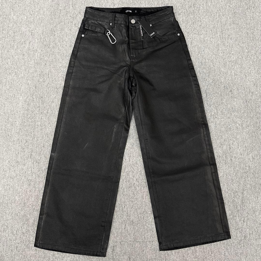 パンツ goar.archive STRAPPED BAGGY OIL PANTS