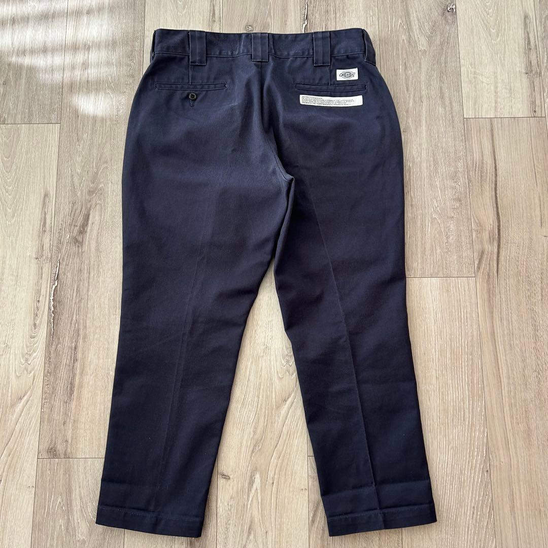 BEDWIN DICKIES クロップドワークパンツ 9L ネイビー 4