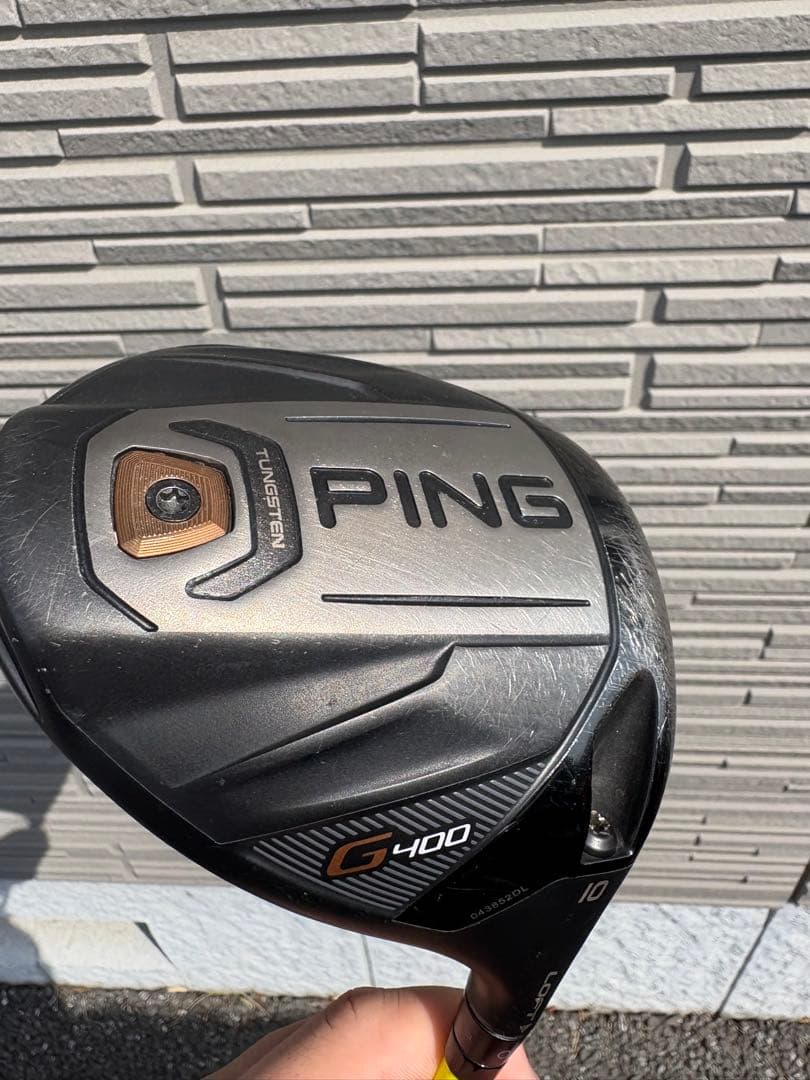 PING G400 LSTドライバー 10度　ATTAS Punch 6x