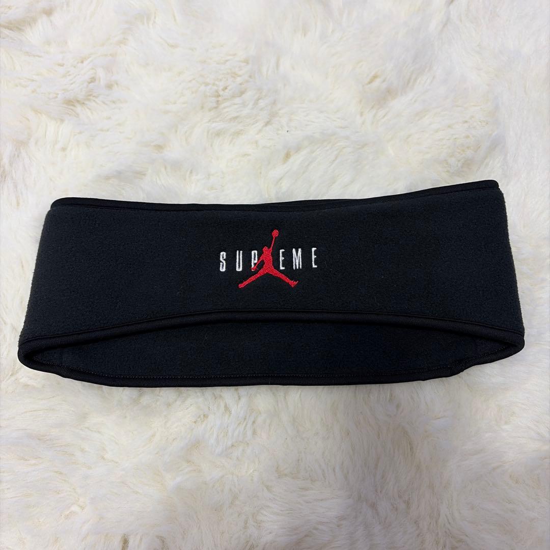 supreme jordaコラボ　ジャンプマンロゴ ヘッドバンド