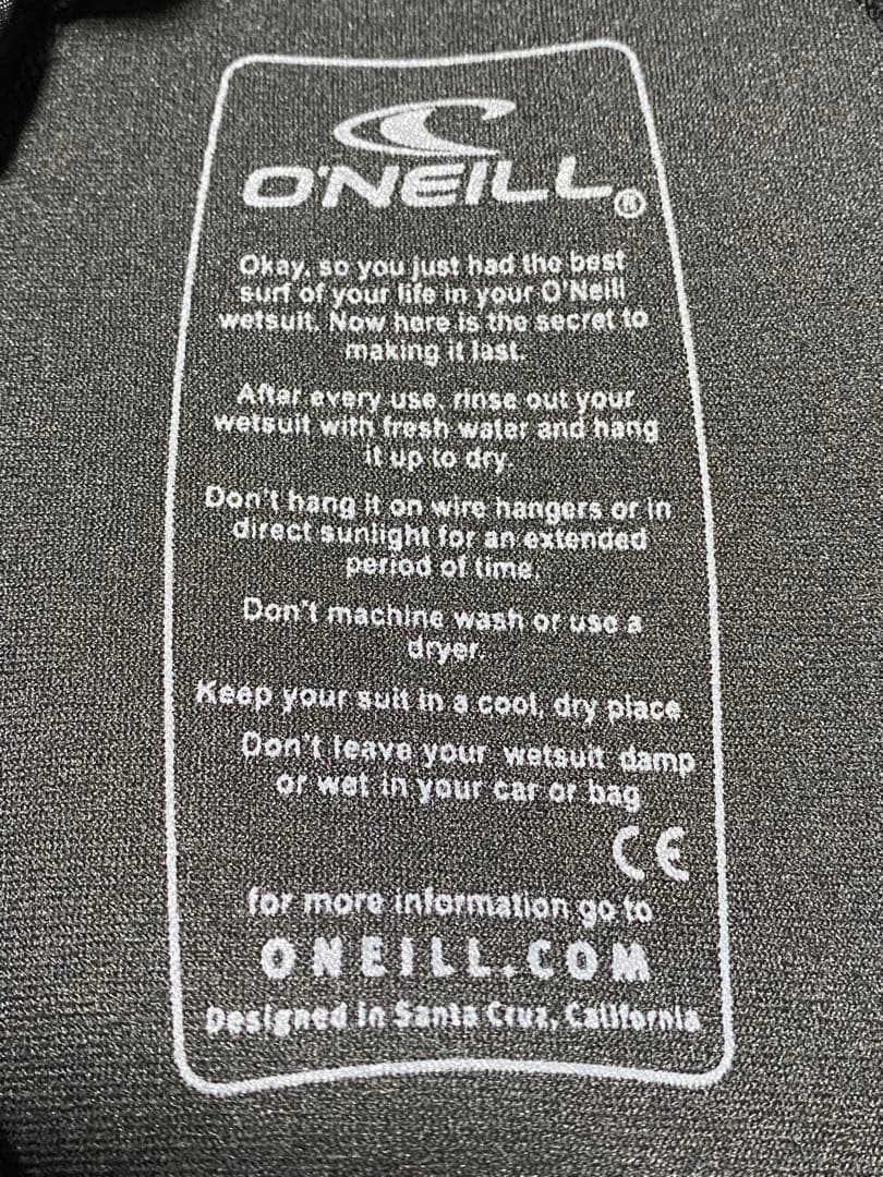 ☆新品☆O'NEILL ウェットフルスーツ2mmオール　ジャージラバー Mサイズ