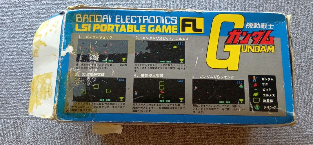 ガンダム　BANDAI　LSI FL ゲーム
