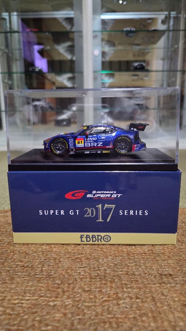 1/43 エブロ スバル BRZ R&D Sport GT300 2017