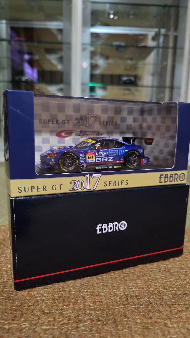 1/43 エブロ スバル BRZ R&D Sport GT300 2017