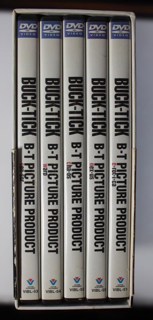 BUCK-TICK PICTURE PRODUCT DVD-BOX 5枚組