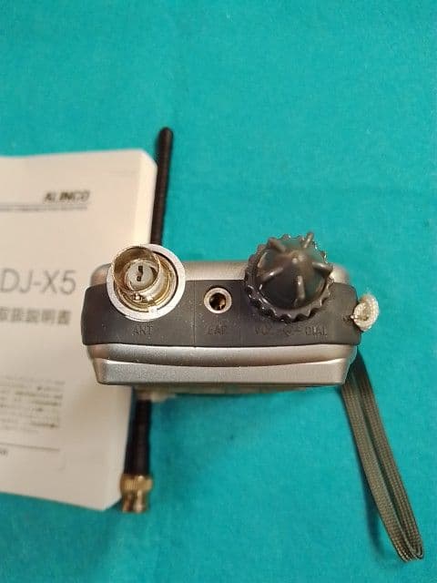 整備済 ワイドバンドレシーバー ALINCO DJ-X5 広帯域受信機