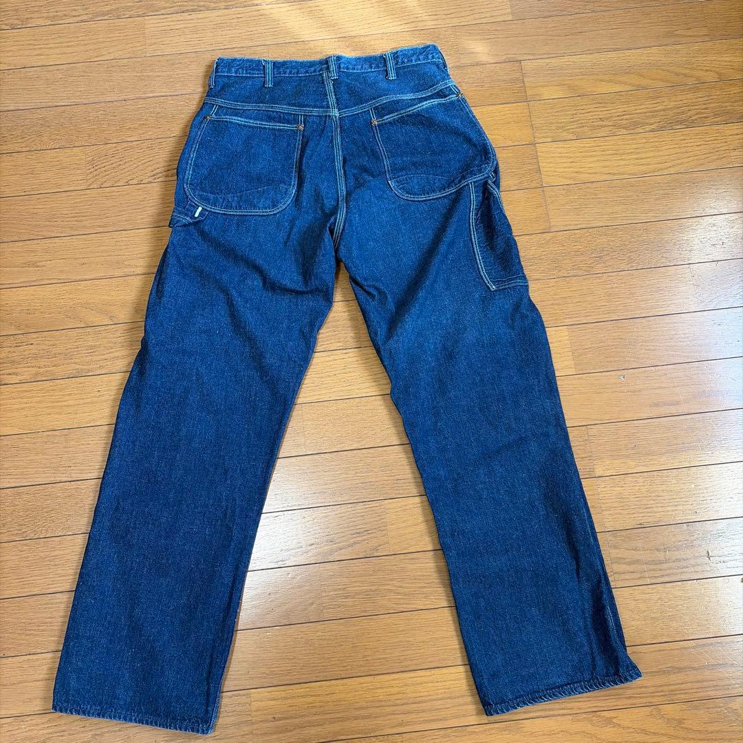 濃紺　美品 オアスロウ orSlowデニムペインターパンツ サイズS