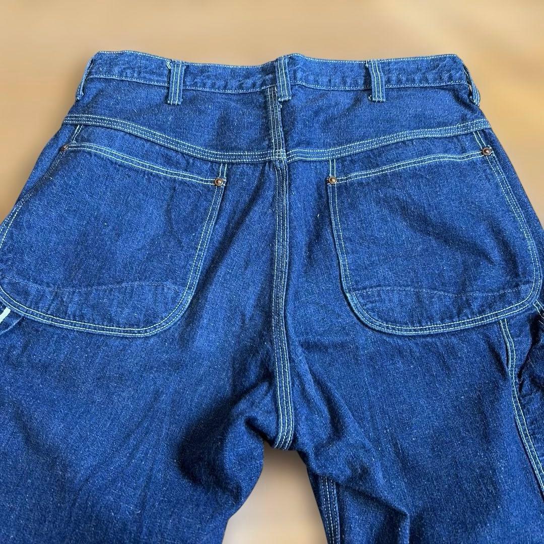 濃紺　美品 オアスロウ orSlowデニムペインターパンツ サイズS