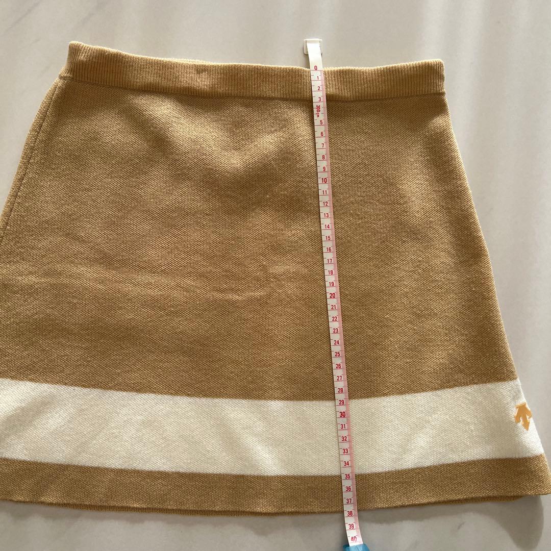 DESCENTE ゴルフ セーター（S）・スカート（M）セット