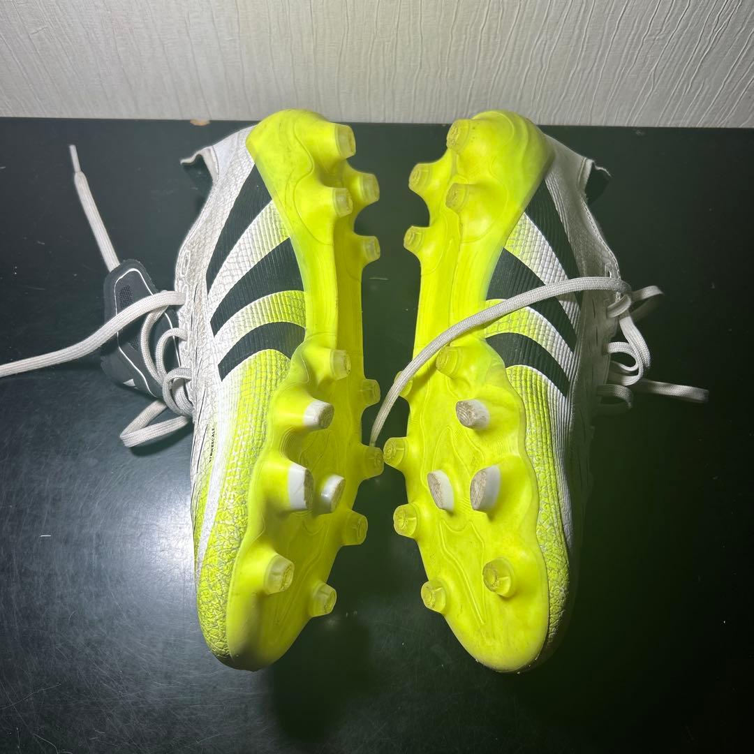 adidas PREDATOR2.0サッカーシューズ ホワイト/イエロー