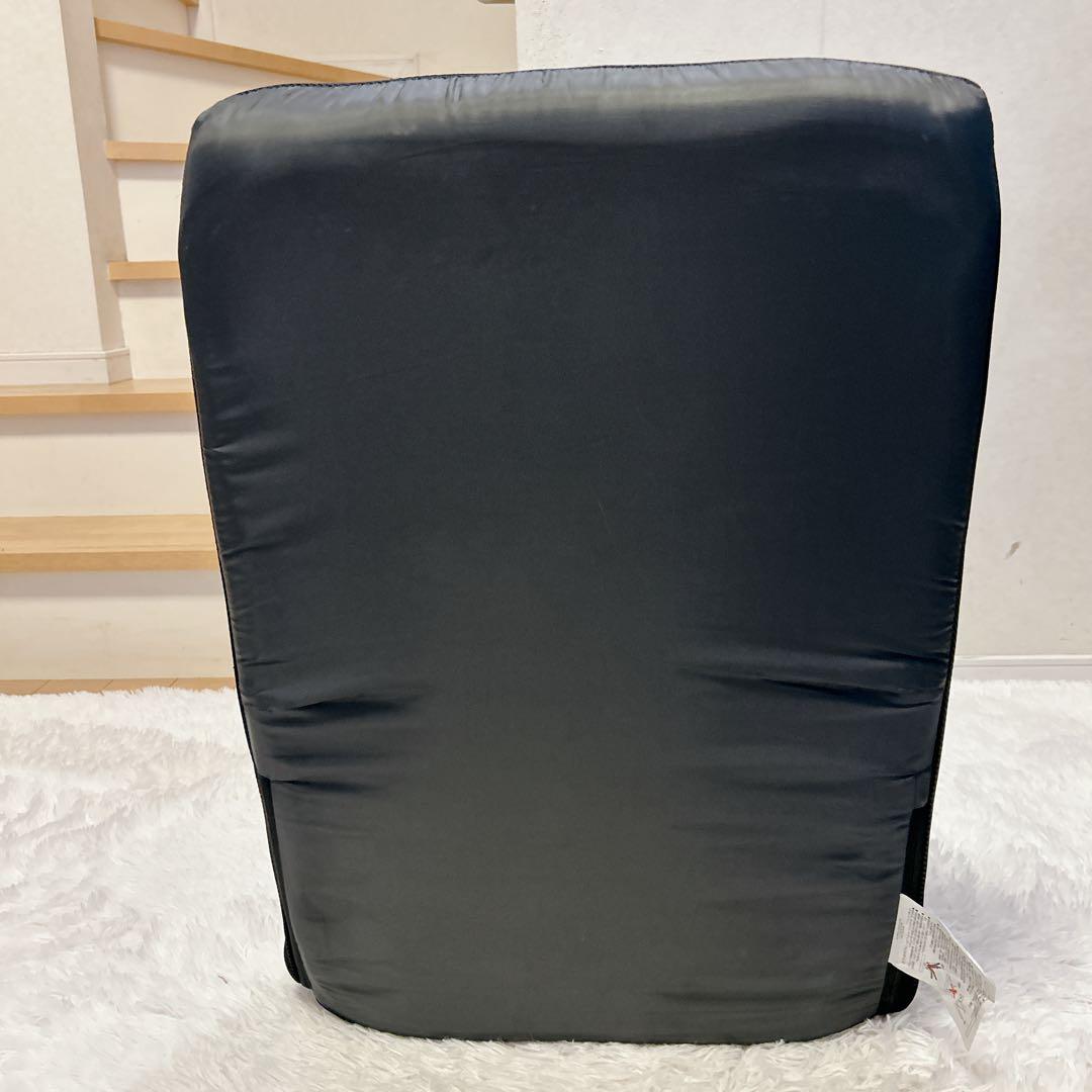 【美品】ニトリ ゲーミング座椅子 専用カバー付き ブラック スペアカバー付属