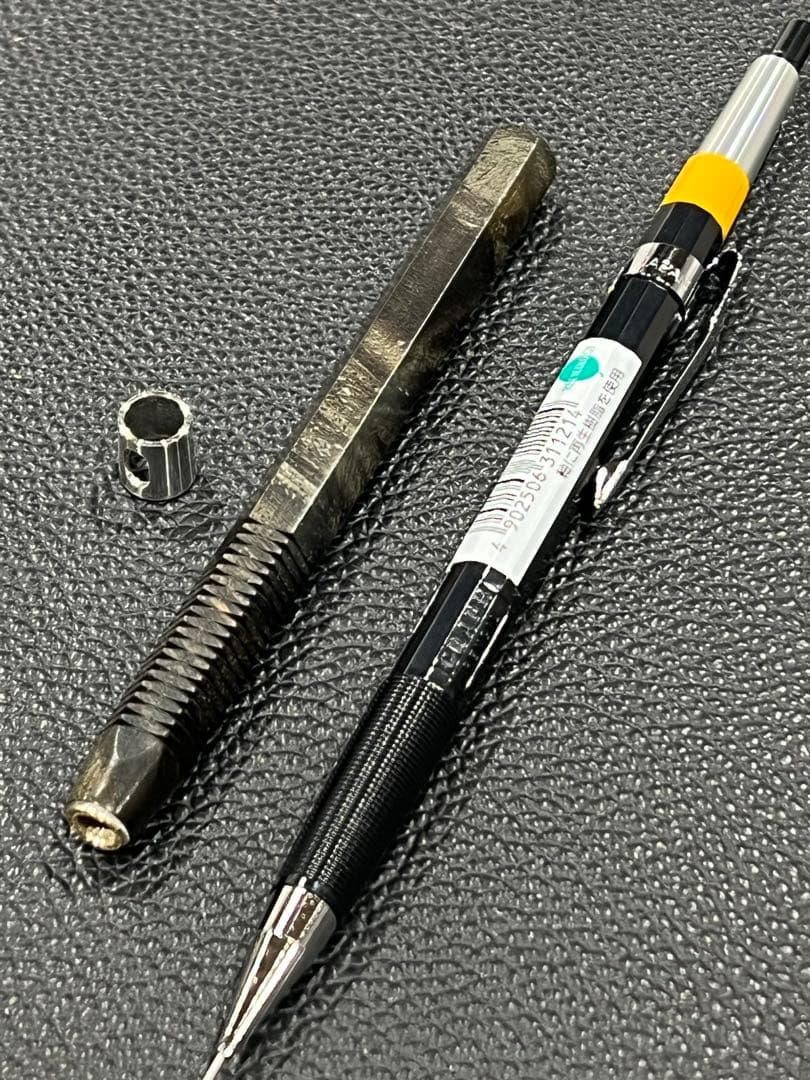 ほうれん草 ◎プロフ必読pg5+スタビ六角アルミ硬度表示窓有、ノックボタン