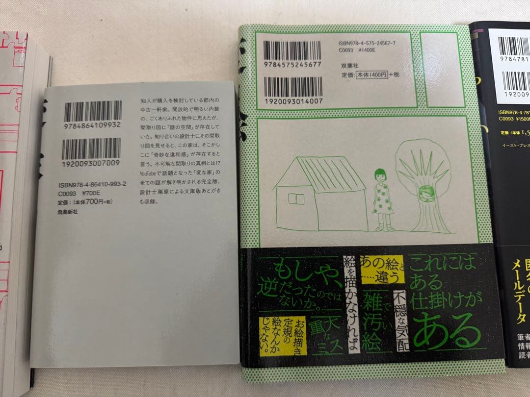 ホラー小説 変な家 近畿地方のある場所について　等