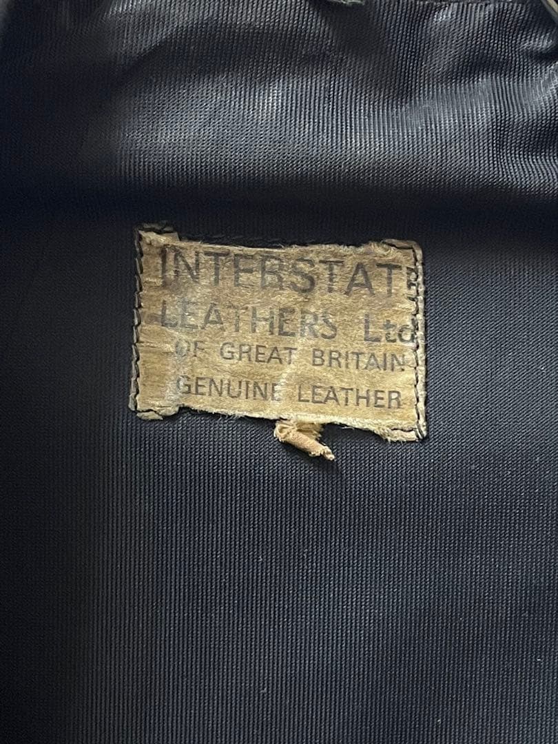 1960-70s イギリス製 ダブルライダース　ルイスレザー　vintage